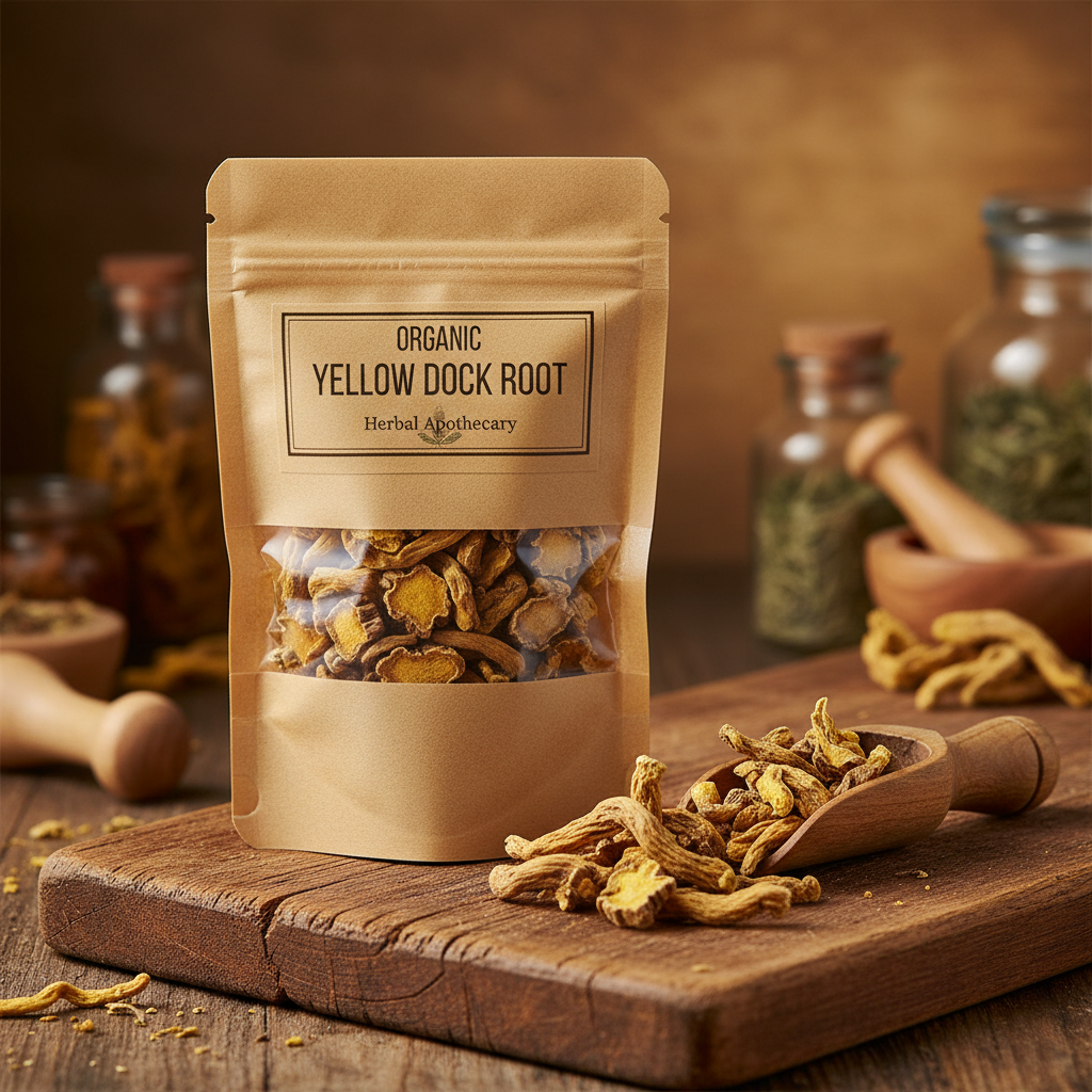 Organic Yellow Dock Root