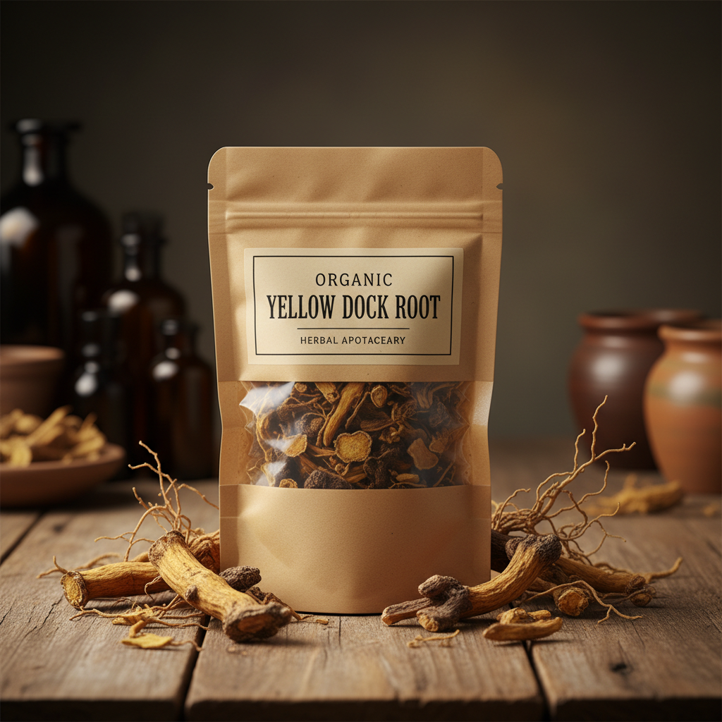 Organic Yellow Dock Root